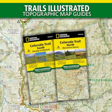 Colorado Trail [Map Pack Bundle] (National Geographic Trails Illustrated Map)
